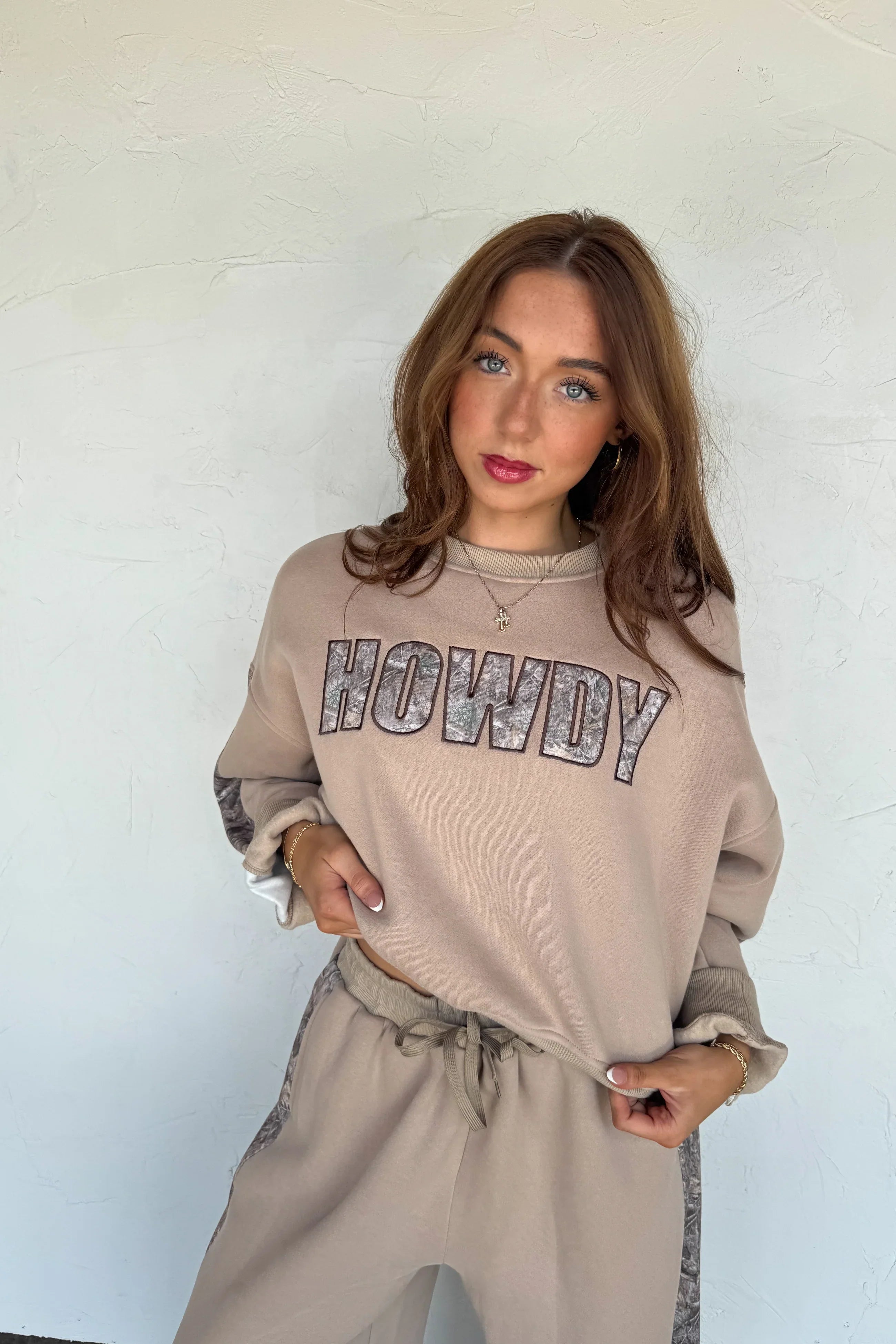 PREORDER: Howdy Camo Pant Set